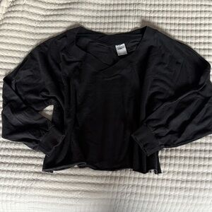Stylish Black Women's Sweatshirt